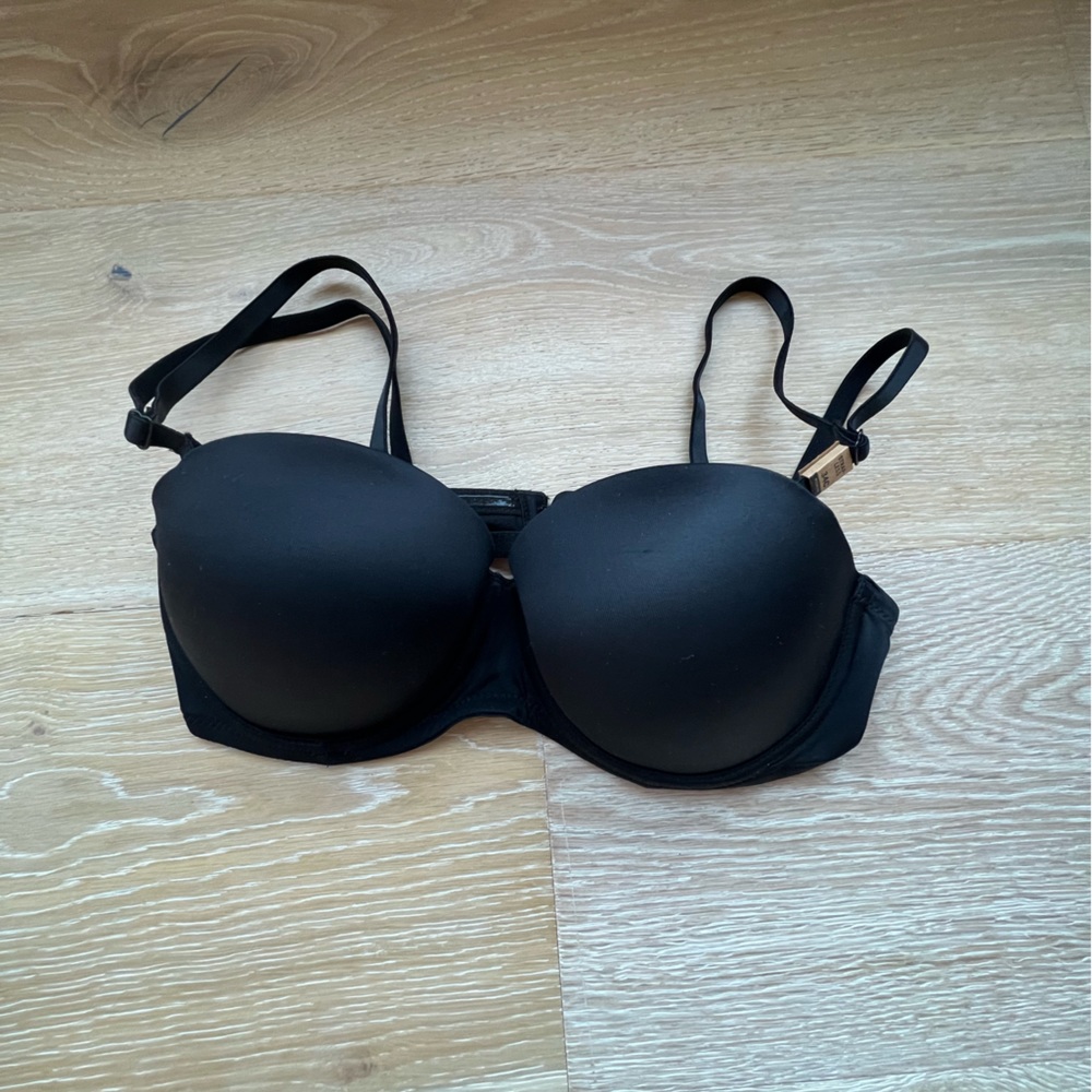 Victorias Secret pink strap/strapless push up bra size 34C